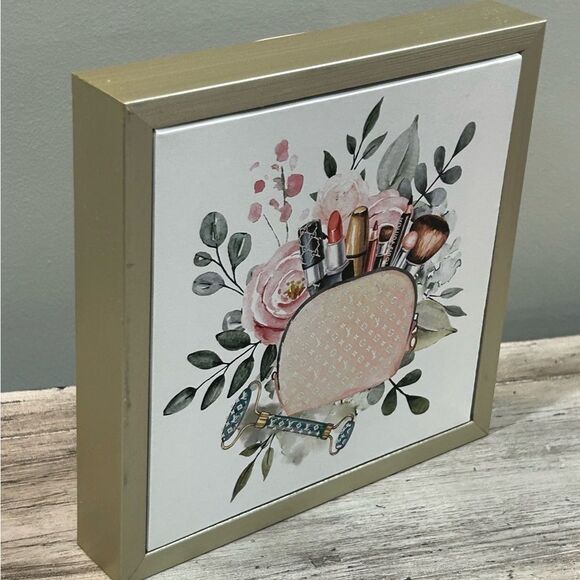 Floral Makeup Art Print - Picture 3 of 6